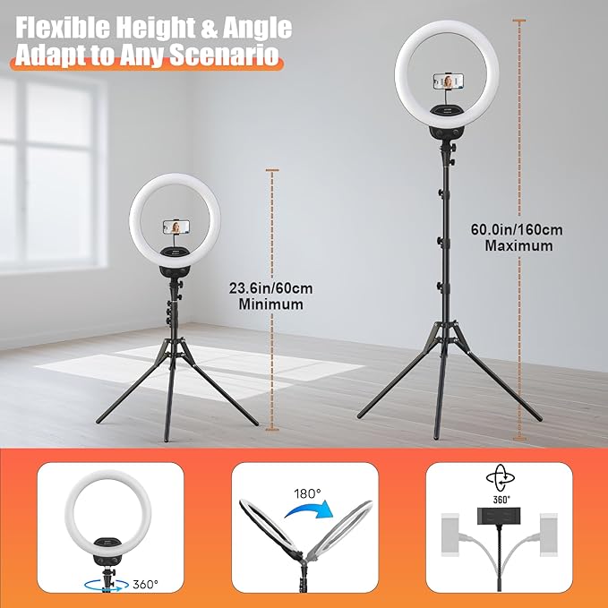 ALTSON 14'' Selfie Ring Light - Image 3