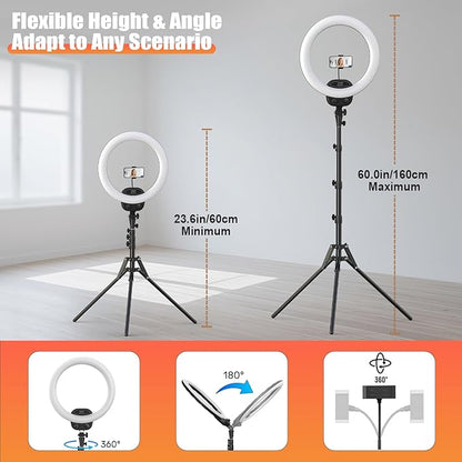 ALTSON 14'' Selfie Ring Light - Image 3