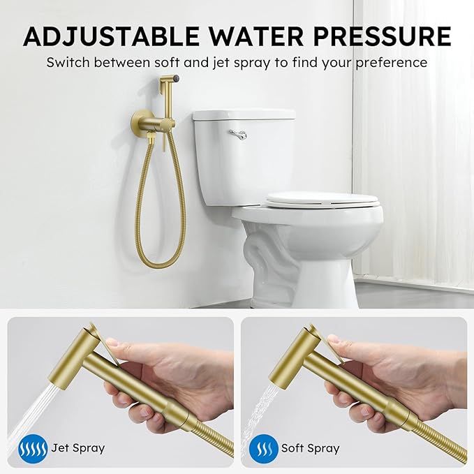 Arofa Built-in Hot and Cold Handheld Bidet Sprayer - Image 5