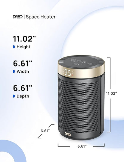 DREO Space Heater, Portable Electric Heaters - Image 8