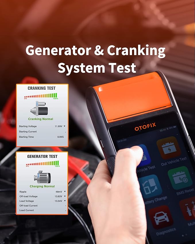 OTOFIX by Autel Professional Battery Tester - Image 4