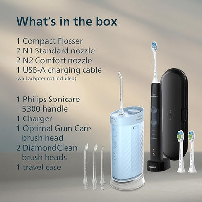 Philips Sonicare Compact Flosser 1000, ProtectiveClean 5300 Rechargeable - Image 2