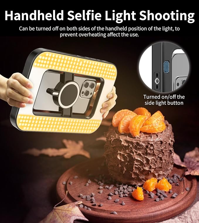 Magnetic 6000mAh RGB Selfie Ring Light - Image 7