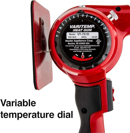 Master Appliance VT-751D Industrial Heat Gun, Quick Change Plug-In Heating - Image 3