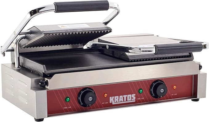 Kratos Commercial Electric Panini Sandwich Grill - Image 2