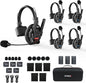 SYNCO XTALK XPRO5 Wireless Intercom Headset System, 500m/1640ft 2.4GHz by SYNCO