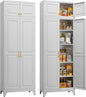 Kitchen Pantry Storage Cabinets, Utility Kitchen Cupboard, Large Steel Cabinets by MetalMax