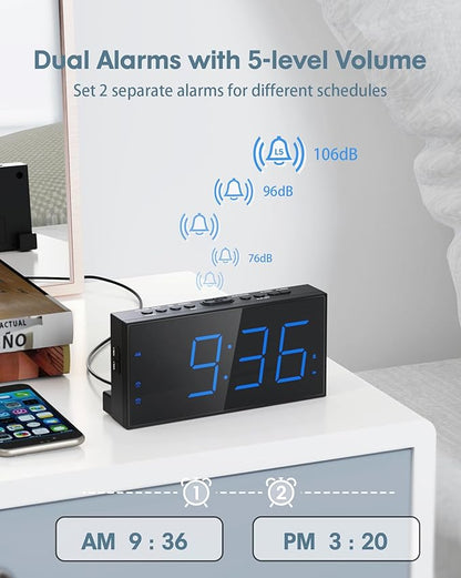 Roxicosly Loud Alarm Clock - Image 3