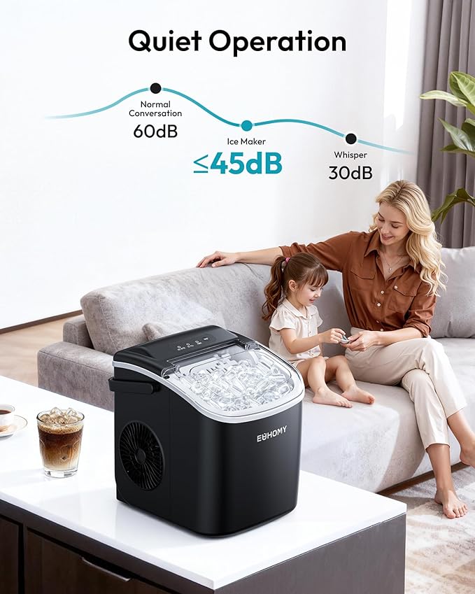 EUHOMY Countertop Ice Maker Machine - Image 8