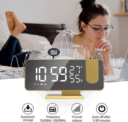 Mightree Projection Alarm Clock - Image 3