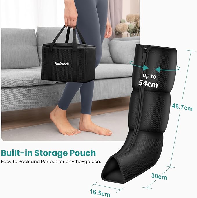 Leg Massager for Circulation and Pain Relief Air Compression Boots Massage - Image 8