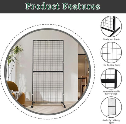ktondic 3'×6' Double-Layer Grid Panels - Image 4