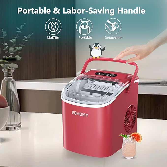 EUHOMY Countertop Ice Maker Machine - Image 7