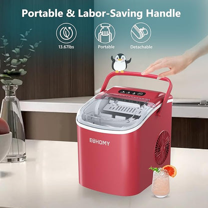 EUHOMY Countertop Ice Maker Machine - Image 7