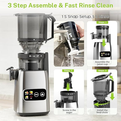 Kndko Juicer Machines, Slow Masticating juicer - Image 6