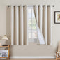 H.VERSAILTEX Linen Curtains 100% Blackout Curtains by HVERSAILTEX
