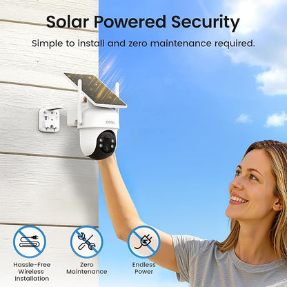 aosu Security Cameras Outdoor Wireless, 4 Cam-Kit, No Subscription, - Image 8