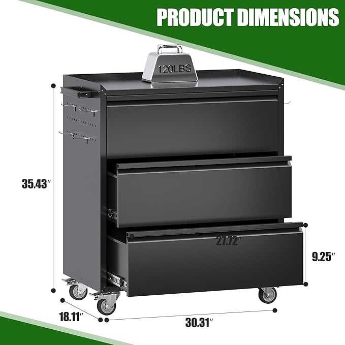 SUXXAN Metal Storage Cabinet - Image 3