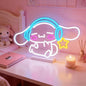 THIIXDAI Cinnamoroll Neon Sign for Room Decor, USB Powered LED Lights by THIIXDAI