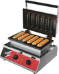 CROSSON Commercial 6PCS Waffle Stick Maker, Non-Stick Triple-Layer Coating Corn by CROSSON-CateringEquipment