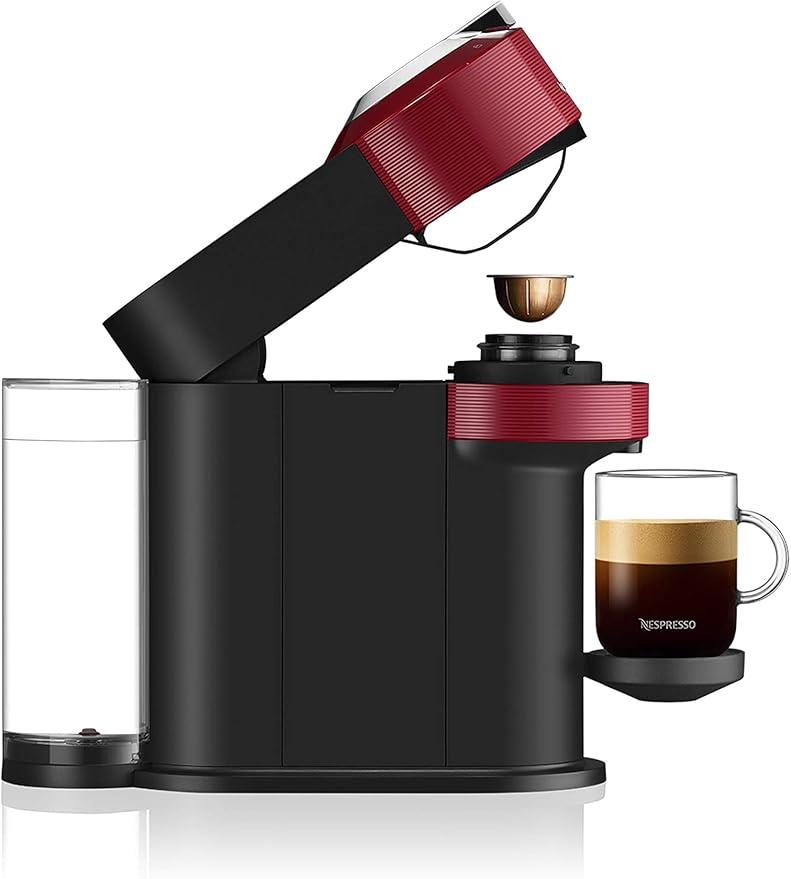 Nespresso Vertuo Next Coffee and Espresso Machine by Breville, Cherry Red - Image 5