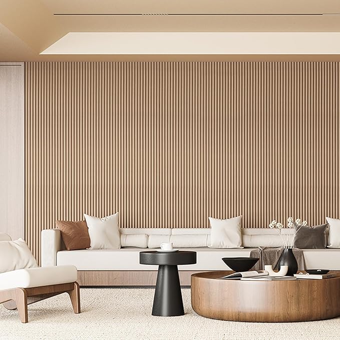 Art3d Fluted Wood Panel for Wall and Ceiling, Beaded Accent molding for Home - Image 2