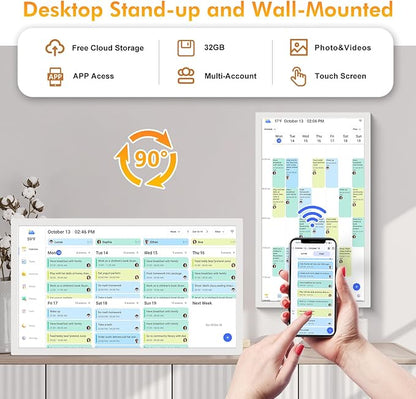 27 Inch Digital Calendar Chore Chart - Image 5