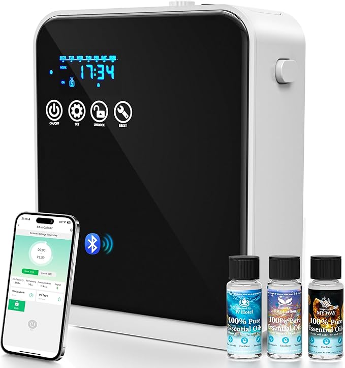 Waterless Essential Oil Diffuser, Hotel Aromatherapy Scent Diffuser by Unknown