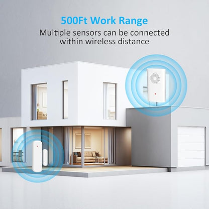 Wireless Door Chime for Business Entering, Door Open Alarm for Kid/Toddler Home - Image 3