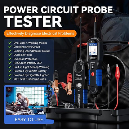 VDIAGTOOL V200 Pro Automotive Power Circuit Probe Tester Breaker Finder Tool - Image 5