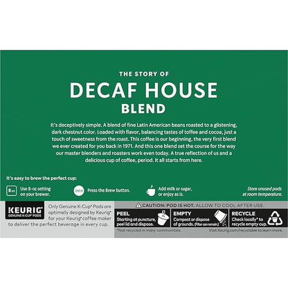 Starbucks K-Cup Coffee Pods, Medium Roast Hot or Iced Coffee, Decaf House Blend - Image 8