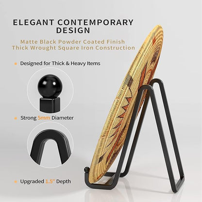 6 Inch Metal Square Picture Frame Easel Stands - Image 2