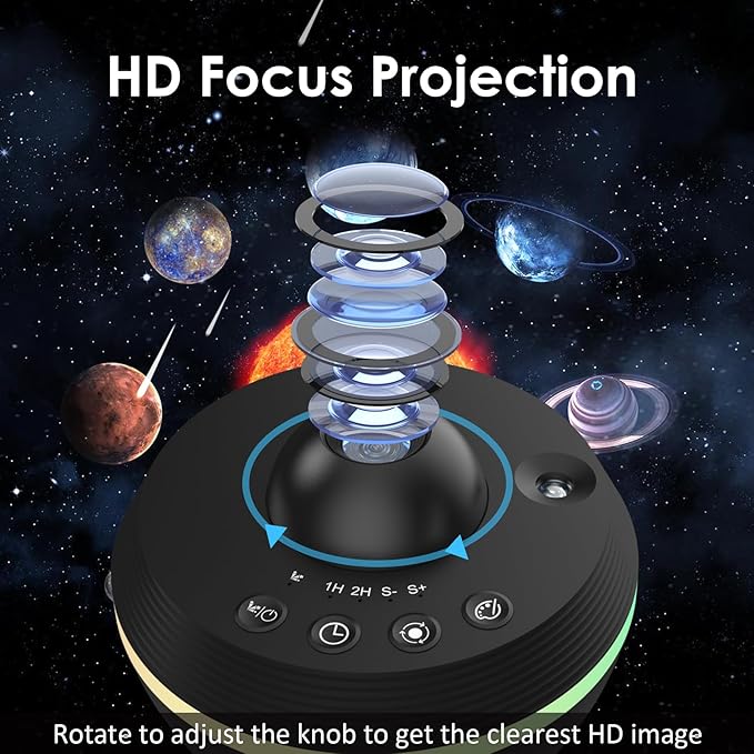 Galaxy Projector for Bedroom, Planetarium Star Projector - Image 4