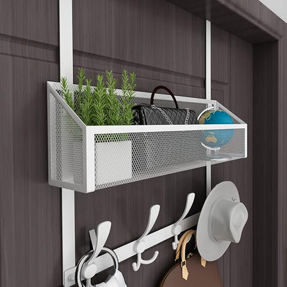 Kaiferty Over The Door Hooks Organizer, Coat Rack Over The Door Storage Hanger - Image 6