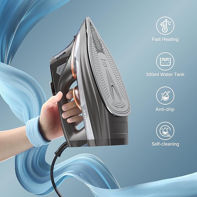 IRONDAY Steam Iron for Clothes - Image 4