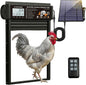 XRDZYXGS Automatic Chicken Coop Door Opener, Space-Saving Roll-up Design by XRDZYXGS