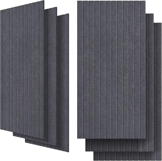 UMIACOUSTICS 6 Packs Acoustic Panel, 47.2 x 23.6 Inches Decorative Sound Proof by UMIACOUSTIC