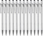 LINFANC 12 Pack Silver Ballpoint Pen by LINFANC