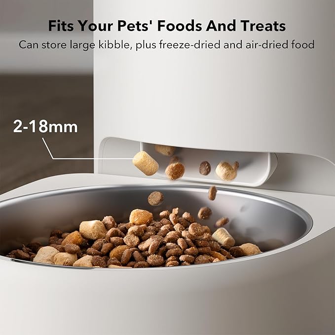 PETLIBRO 8L Automatic Dog Feeder, 5G Wi-Fi Automatic Dog/Cat Feeder, - Image 8