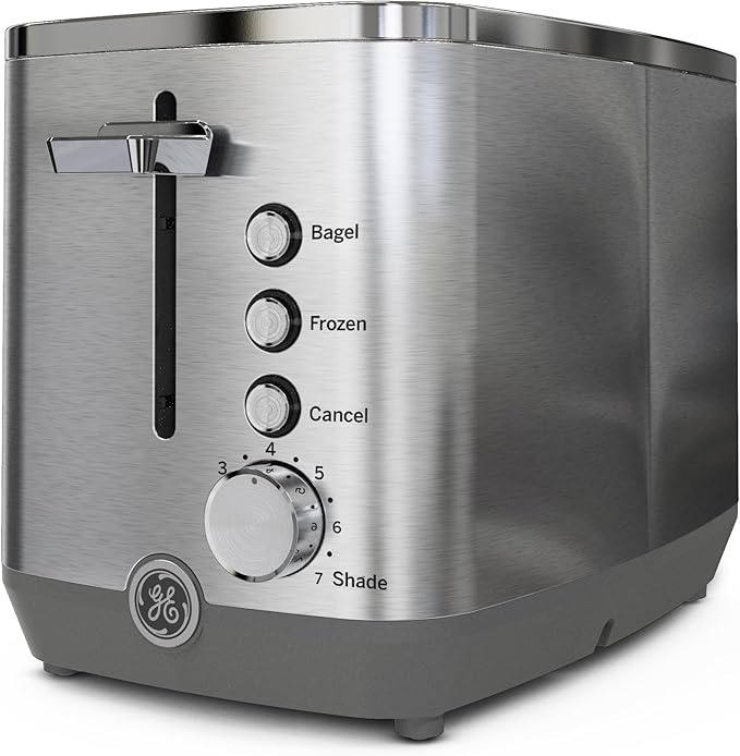 GE 2 Slice Stainless Steel Toaster, Extra Wide Slots - Image 8