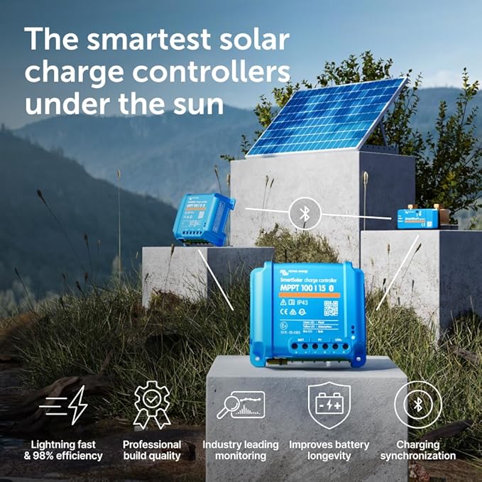 Victron Energy SmartSolar MPPT Solar Charge Controller - Image 2