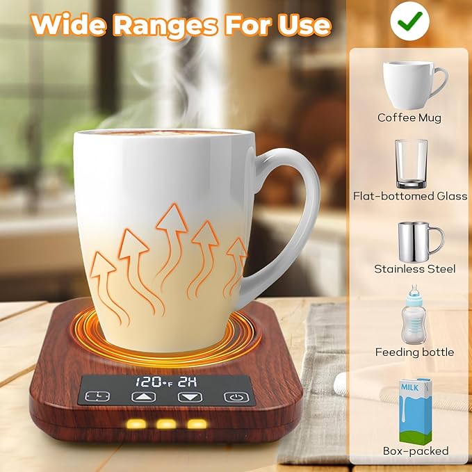 Coffee Mug Warmer Set for Desk - Image 7