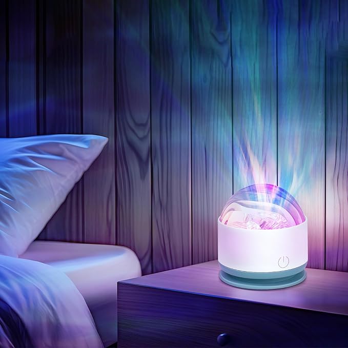 Northern Lights Projector, 2 Packs Rechargeable 16 Color Aurora Night Light - Image 6