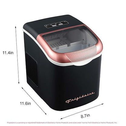 FRIGIDAIRE Retro Compact Ice Maker Machine, Bullet Ice, 26 lb per Day - Image 5