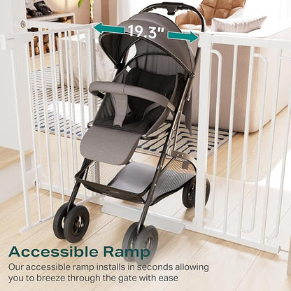 Cumbor 36" Extra Tall Baby Gate - Image 7