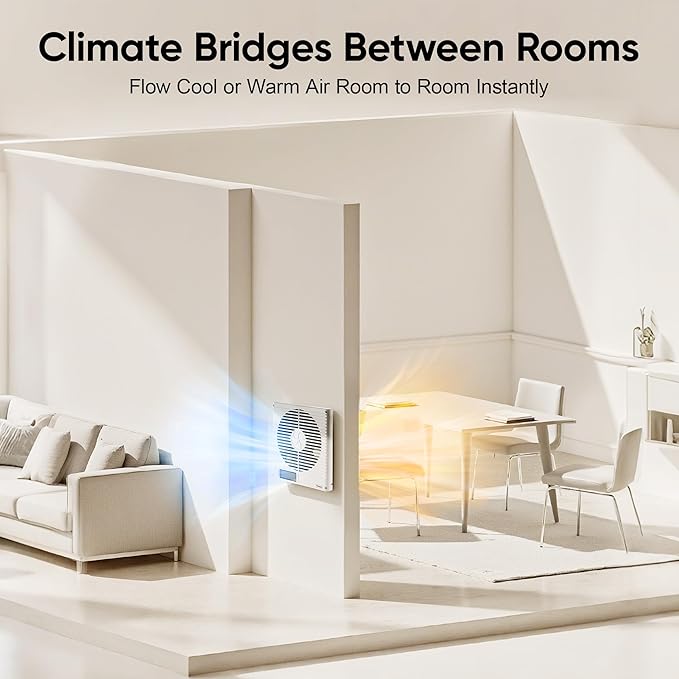 Windigaga 8" Room to Room Fan - Image 3