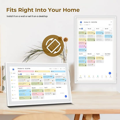 Digital Calendar, 15.6" Electronic Calendar - Image 8