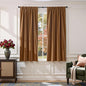 Lazzzy Velvet Blackout Curtains Thermal Insulated Room Window Drapes Super Soft by Lazzzy