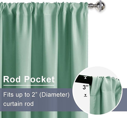 JIUZHEN Blackout Curtains for Bedroom - Image 5