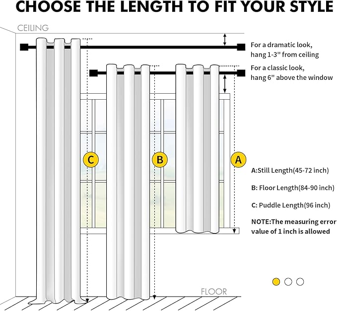 MIULEE Hunter Green Blackout Curtains - Image 7